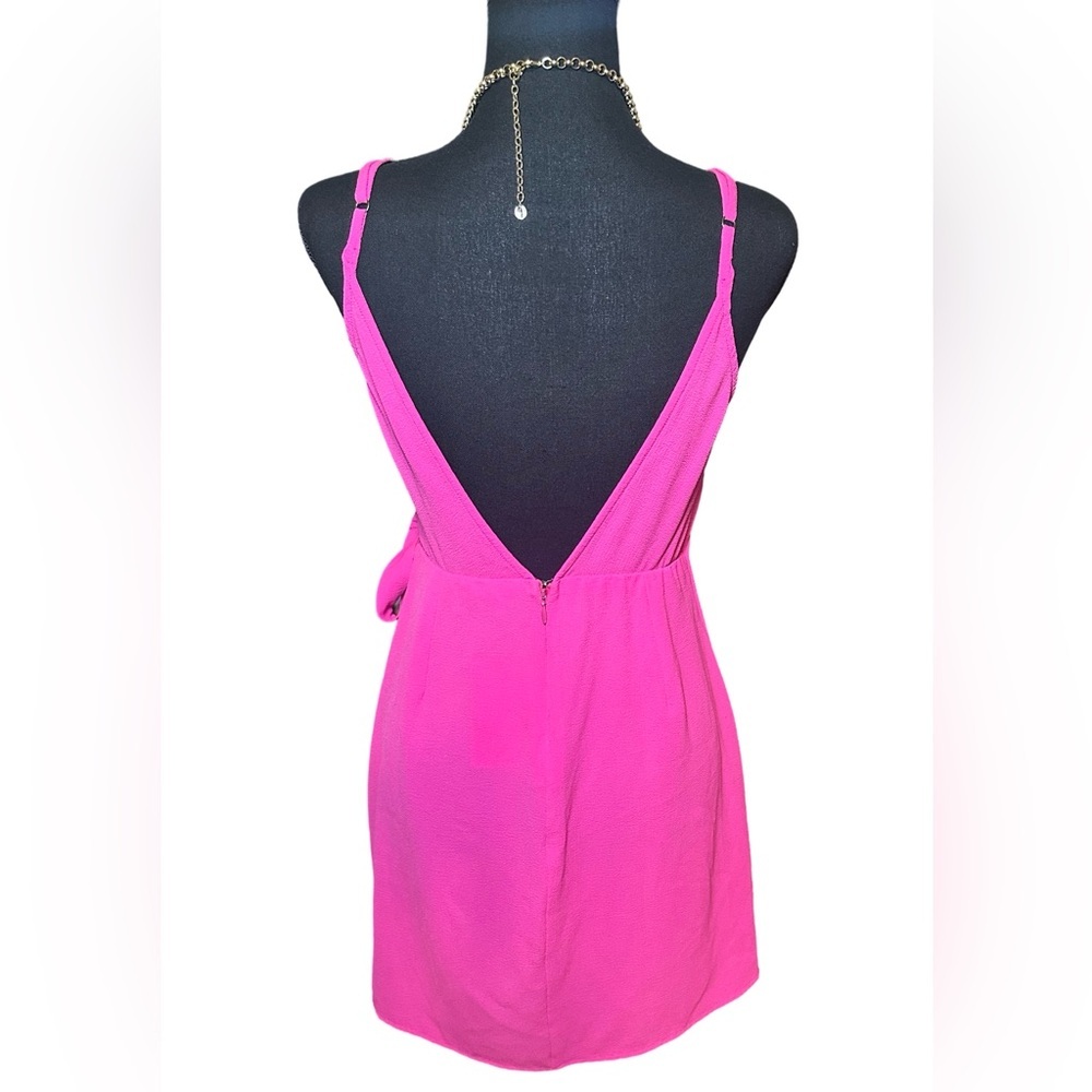 Show me your MUMU faux wrap dress size M - Picture 2 of 5